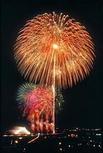 須賀川市釈迦堂川全国花火大会2011　Sukagawa City Shaka-dou river nationwide fireworks 2011